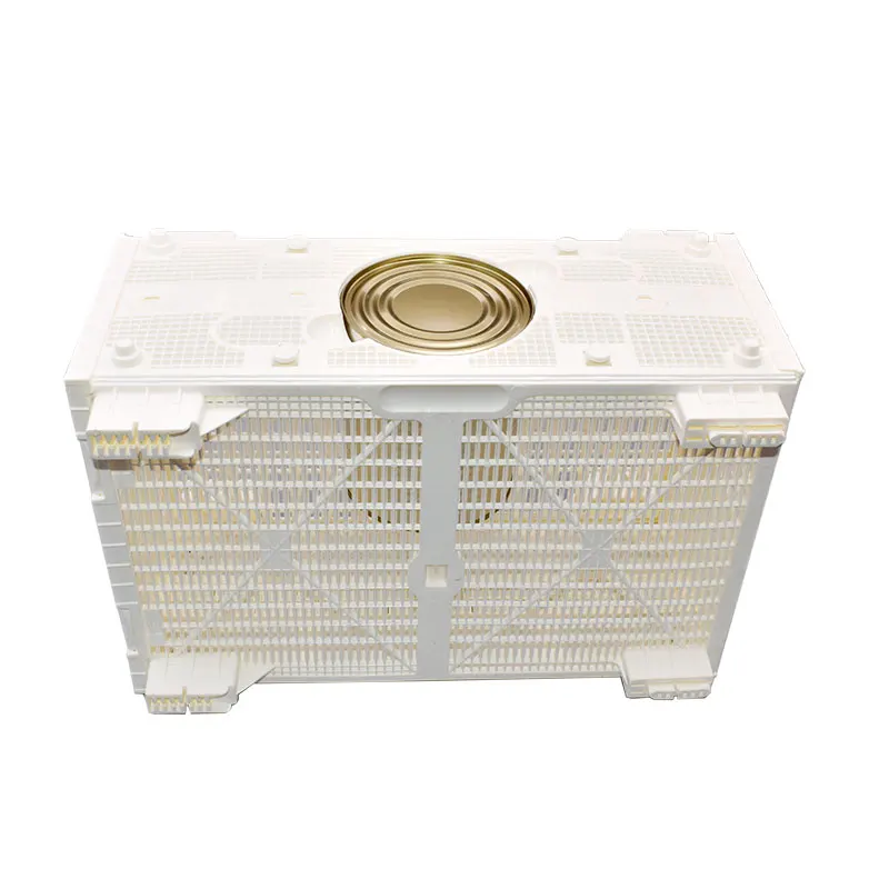 حزمة حافلة النحل البلاستيكية حزمة نحل العسل قفص قفص نقل النحل التهوية لتخزين ملكة البريد معدات تربية النحل #6