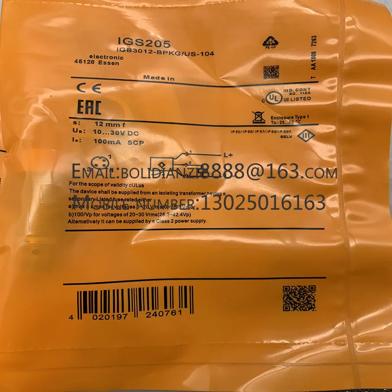 

Новый датчик приближения IGS205 IGS206 IGS207 IGS208 IGS209 В наличии