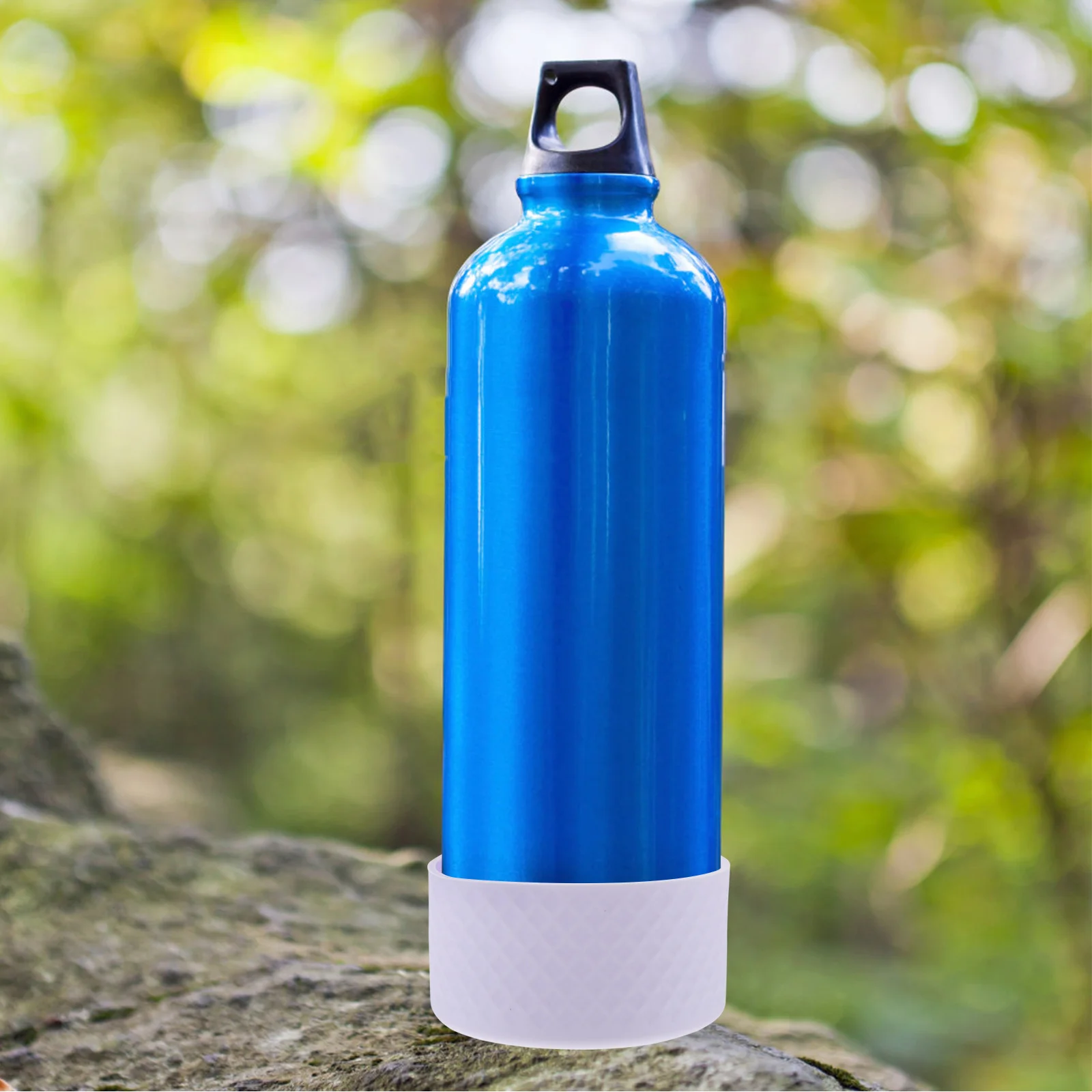 

2Pcs Silicone Water Bottle Boot Nonslip Heat Insulated Cup Protector Sleeve Elastic Design Protective Bottle Boot