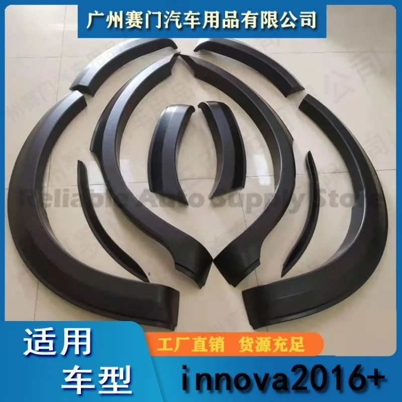 For Toyota Innova 2016 Plus Model Fender Flares Mud Guards Wheel Arch Trim Replacement Parts Stylish Durable Auto Accessories Hi - Image 3