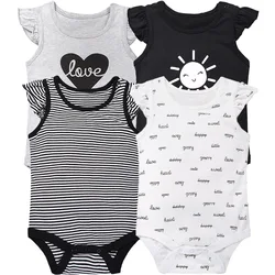 momscare summer thin type vest Ha clothing four-piece combination pack thin summer thin type air conditioning suit onesie