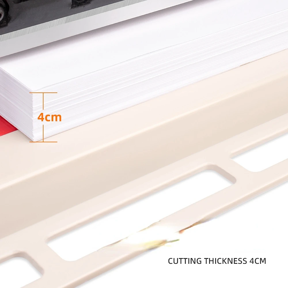 Heavy-Duty Manual A3/A4 Guillotine Paper Trimmer Cutter Commercial Metal Base High Efficiency  (Max 440mm