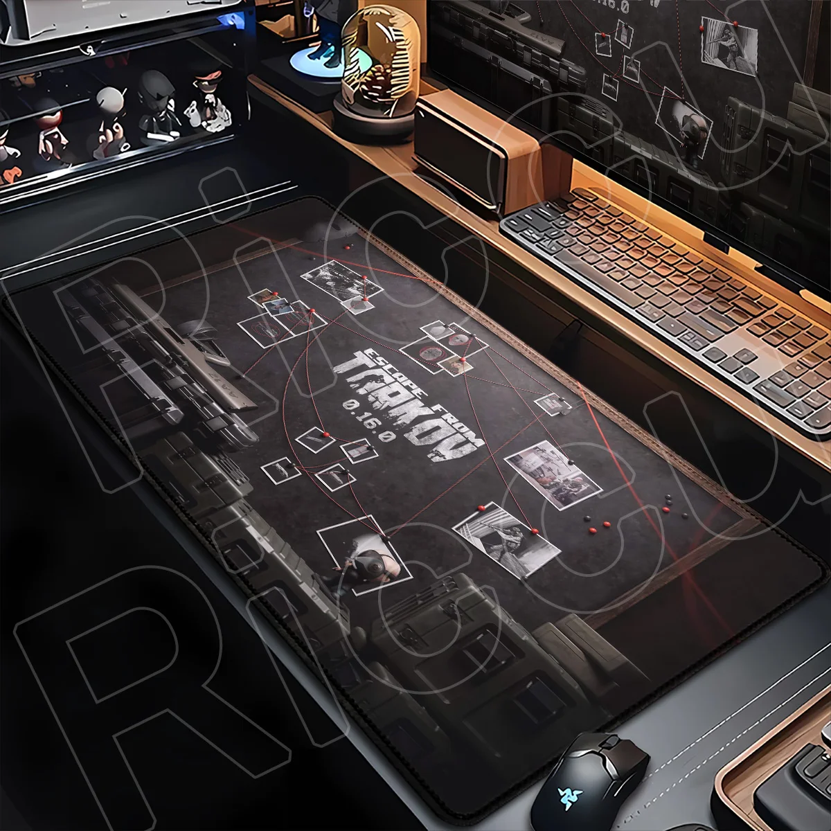 Escape From Tarkov New Wallpaper Mousepads PC Accessories Locking Edge Tactical Simulation Mauspads 900x400mm Gaming Cabinet Rug