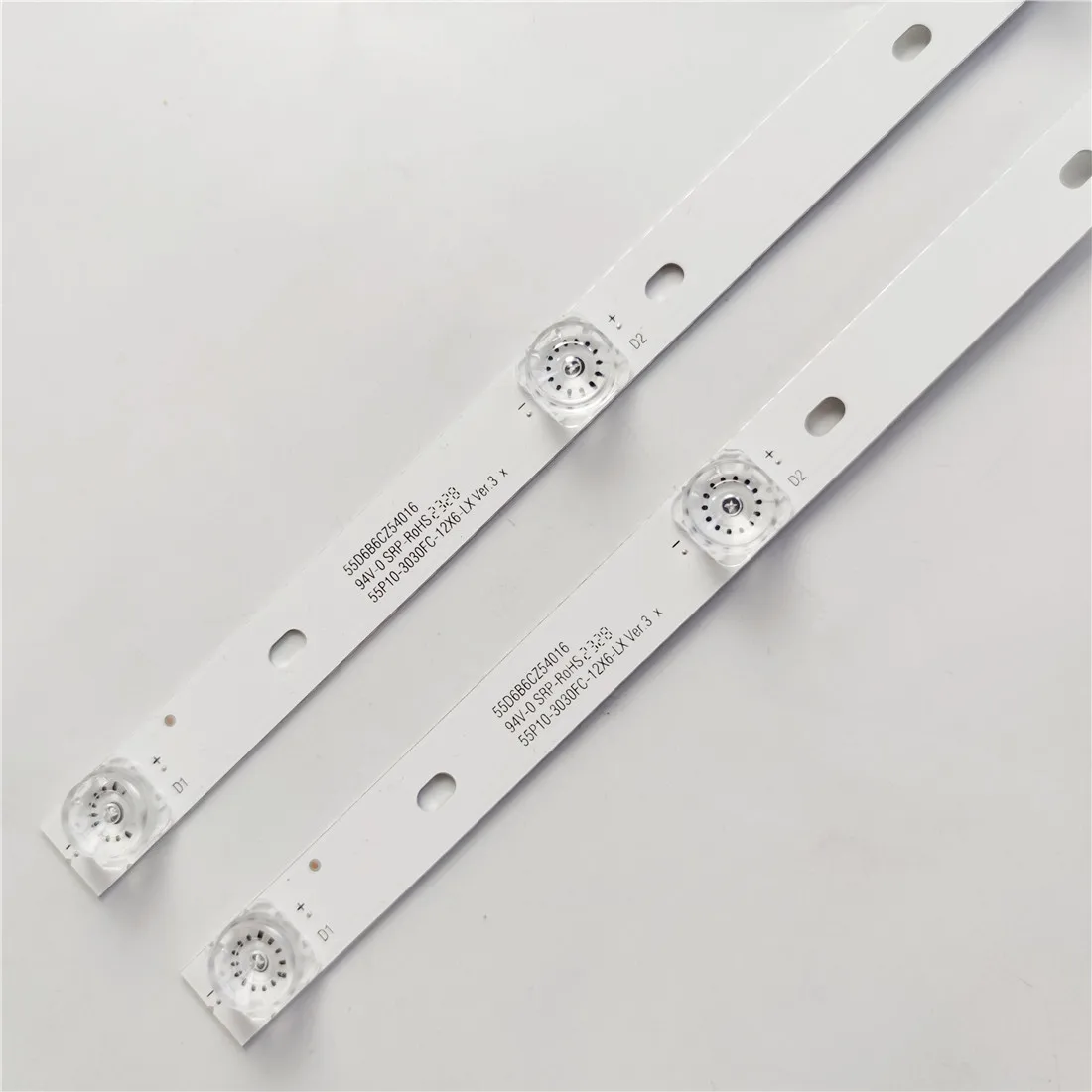 LED 백라이트 스트립 6 LED 55D6B6CZ54016 55P10-3030FC-12X6-LX20200106 55C78 55C715 55C716 55Q10 4C-LB5506-YH09J YH10J