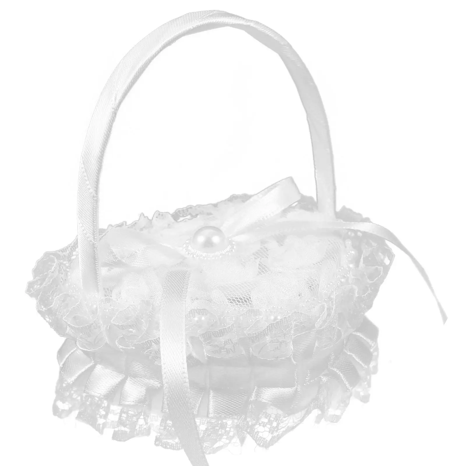 

Подушка для обручальных колец в форме сердца с ручкой, элегантный атласный кружевной держатель для колец, коробка для демонстрации обручальных колец на церемонии, свадебный аксессуар