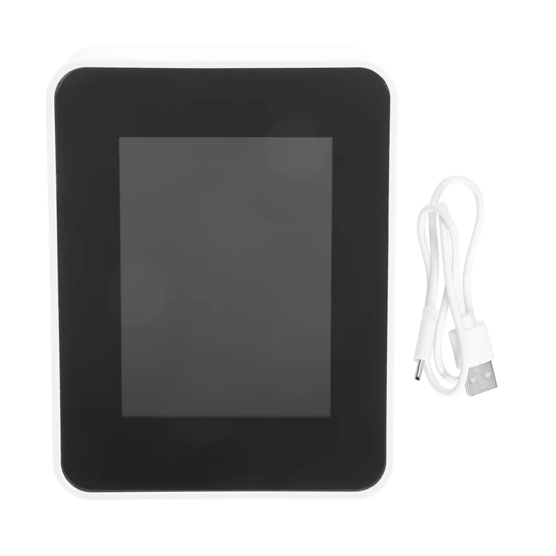 HFES 6 في 1 PM2.5 PM10 HCHO TVOC CO CO2 كاشف جودة الهواء CO CO2 الفورمالديهايد مراقب المنزل مكتب جهاز اختبار جودة الهواء