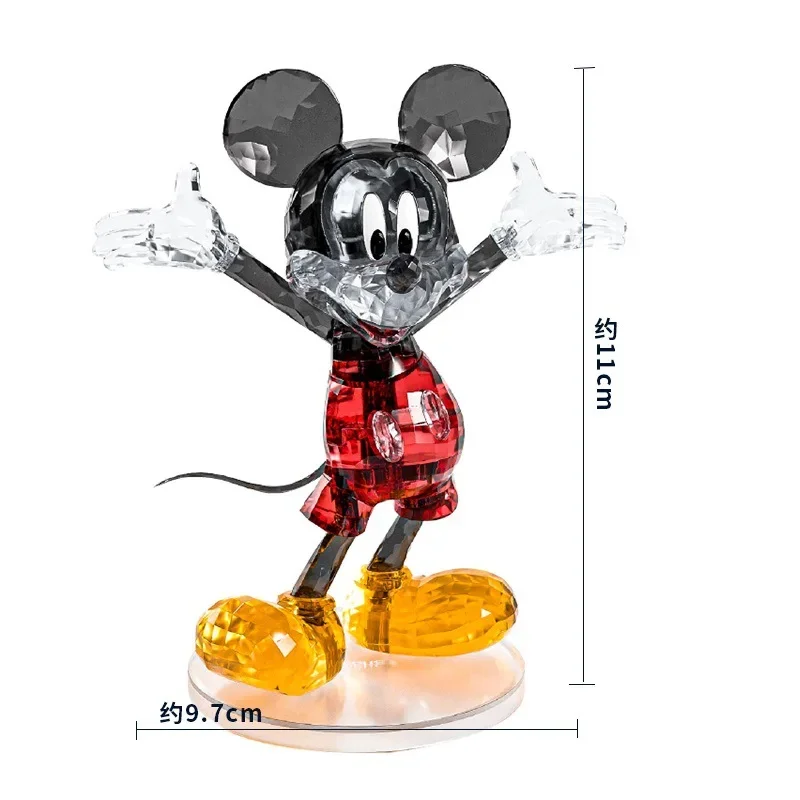 ตัวต่อดิสนีย์ มิกกี้ เมาส์ โดนัลด์ ดั๊ก และมินนี่ กูฟฟี่ ตัวละครคริสตัลบล็อก โมเดลตัวการ์ตูน ของเล่นเด็ก ของขวัญ
