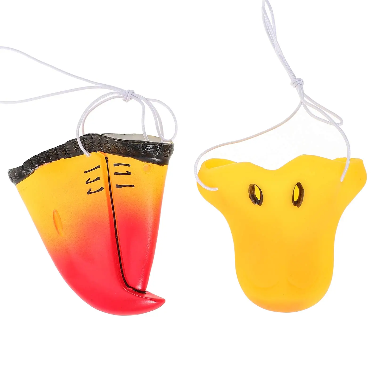 

2pcs Animal Prop for Party Cosplay Fake Circus Animal Props Lightweight Practical Circus Props Simulation Dress up Toy