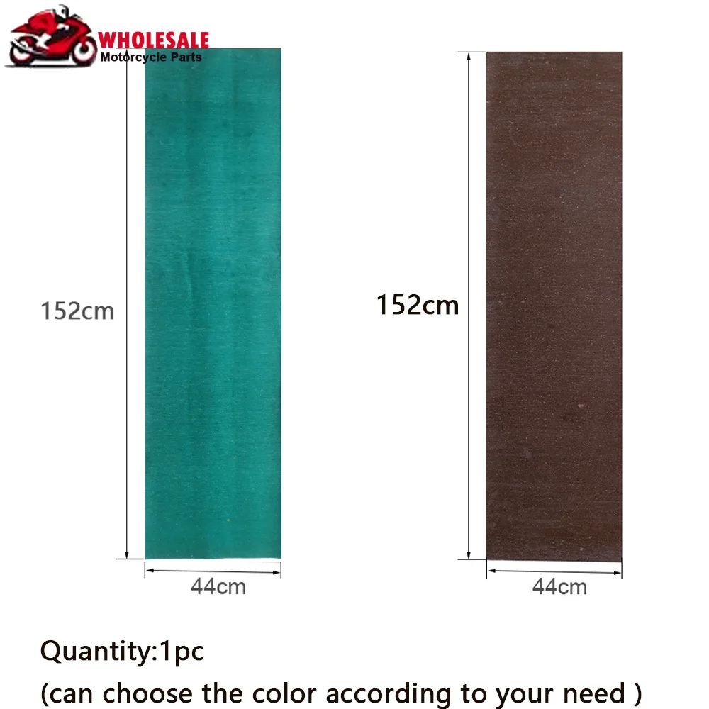 1pc 44cmx152cm Green Brown 0.5mm Motorcycle Car Engine Homemade Oil-resistant Paper Gasket Pad Agricultural Machinery Sealing