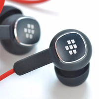 Original BlackBerry Classic KEY2 Red Limited Edition 3.5MM In - ear Headphones WH70