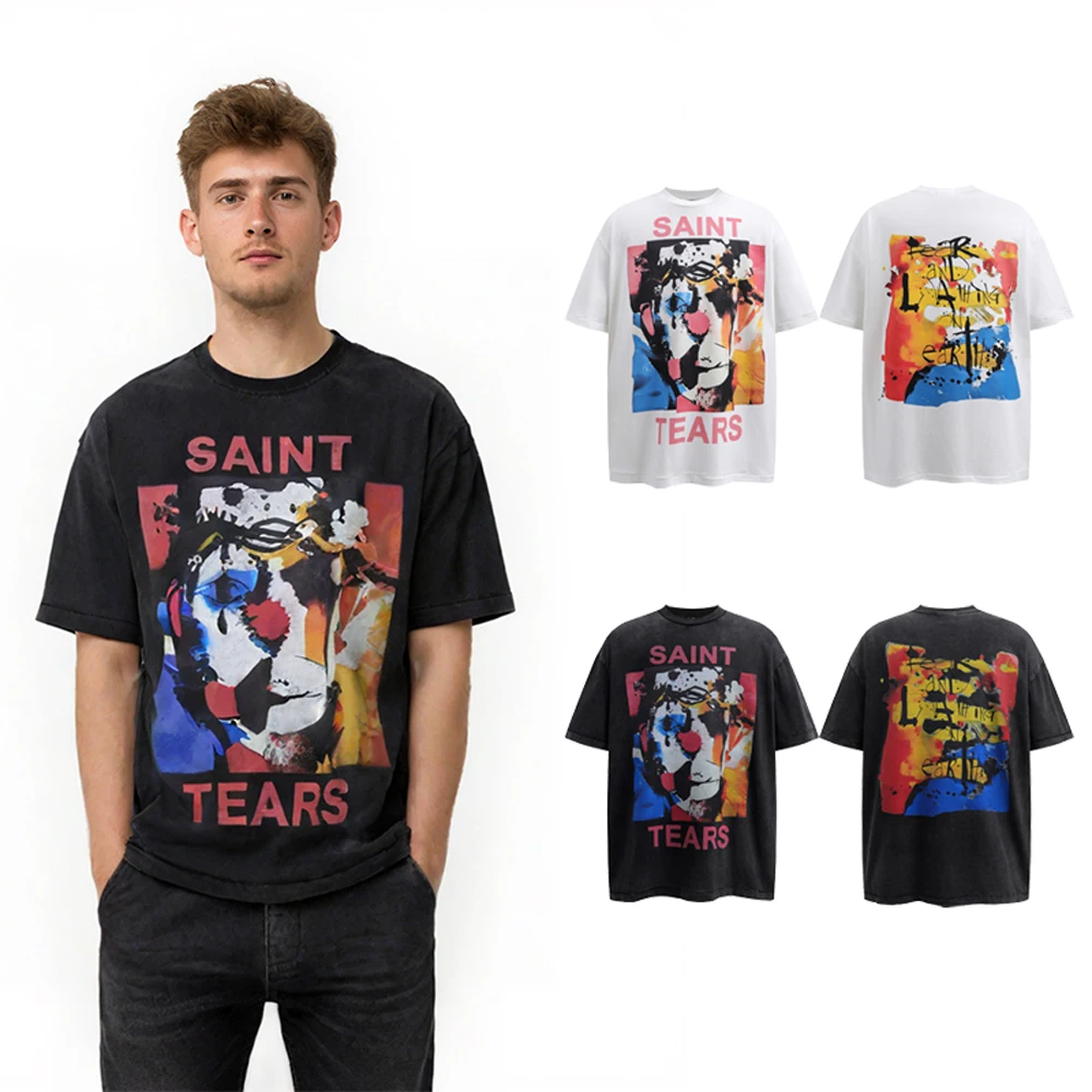 

Men's Short Sleeve T-shirt Summer Cotton Graphic T Shirts Y2k Casual Daily High Quality Short Sleeve Tee Funny T-shirt Harajuku