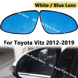 87961-02T90 87931-02T90 For Toyota Vitz 2012 2013 2014-2017 2018 2019 Rearview Mirror Glass Outside Door Side Lens With Heating