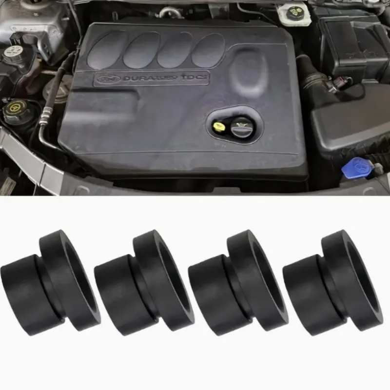 

4pcs Engine Hood Rubber Cushion Pad Rubber Pier Shock Absorber Pad Auto Fastener Clip Suitable For Audi Volkswagen 06A103226