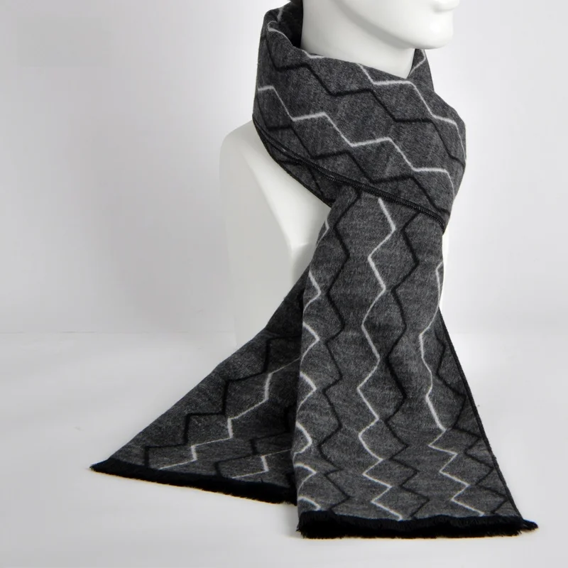 厚手のメンズスカーフ-中高年のお父さん向けの暖かさを保つ-秋冬用-高級シルク長方形ロングスカーフ-by-yufei-ji