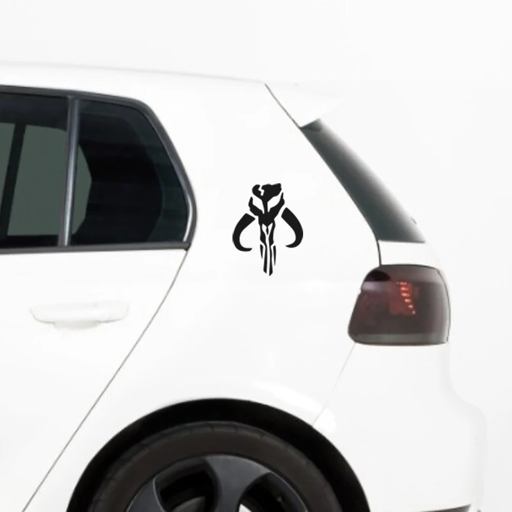 The Mandalorian Car BUmper Stickers Personality Windowshield Auto Decor Vinyl Decals Accessories Waterproof