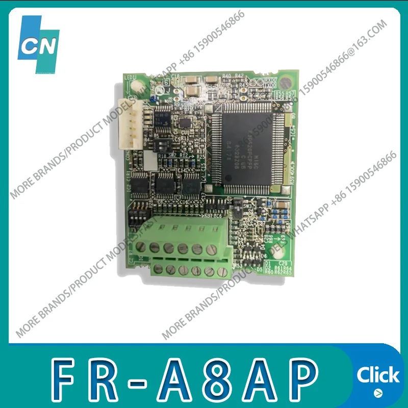 

FR-A8AP Inverter Communication Card Original Second-hand appearance intact Functional tested ok Fast Shipping