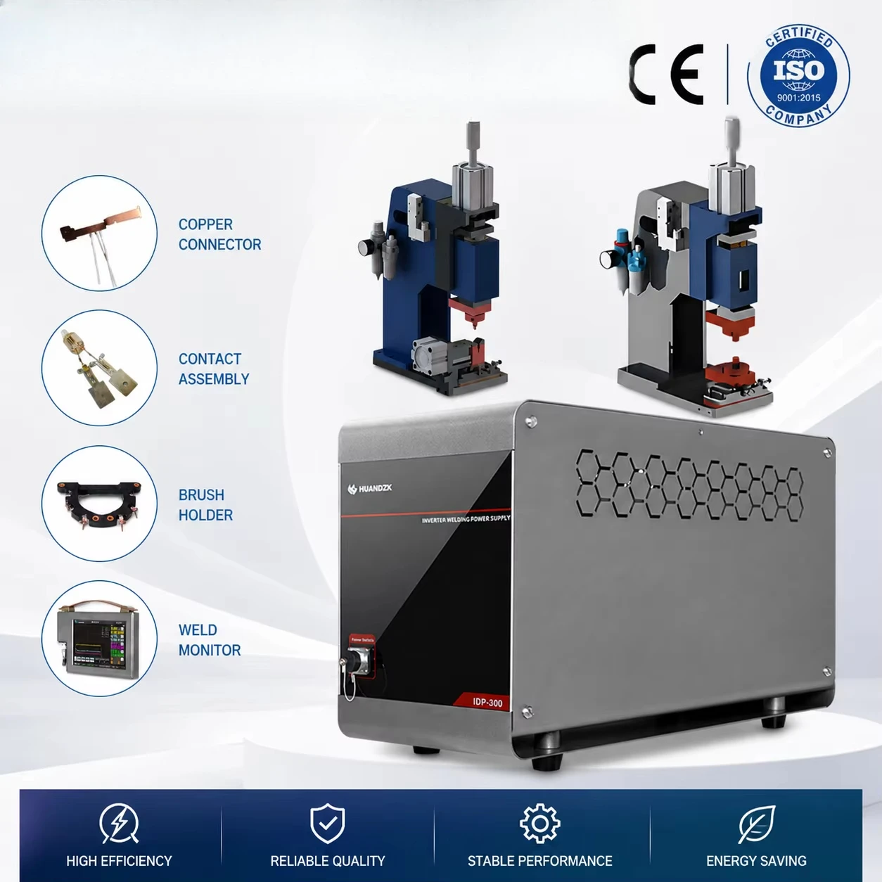 Factory Digital Control Water-cooled Resistance DC Spot Welding Machine for Steel Sheet Car Body Repair Capacitor Welding Best