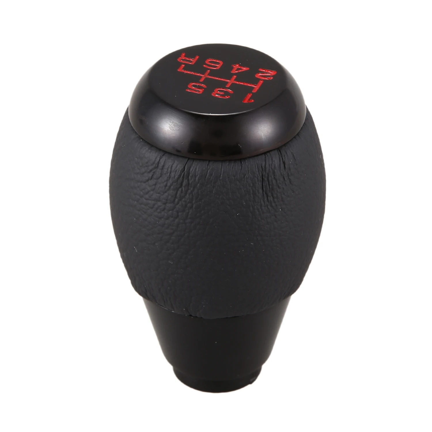 

M93K-6 скорость ручная красная строчка черная кожаная ручка переключения передач для Honda Civic EP3 EJ FD FA SI