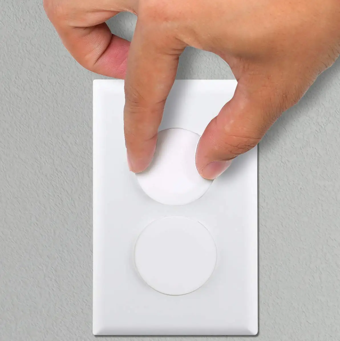 

62-Piece Childproof Outlet Covers for Baby Safety - Easy Install Electrical Plug Protectors
