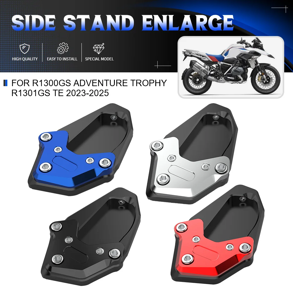 

For BMW R1300GS Adventure Trophy R1301GS TE 2023-2025 Accessories Motorcycle Kickstand Foot Side Stand Enlarger Plate Kickstand