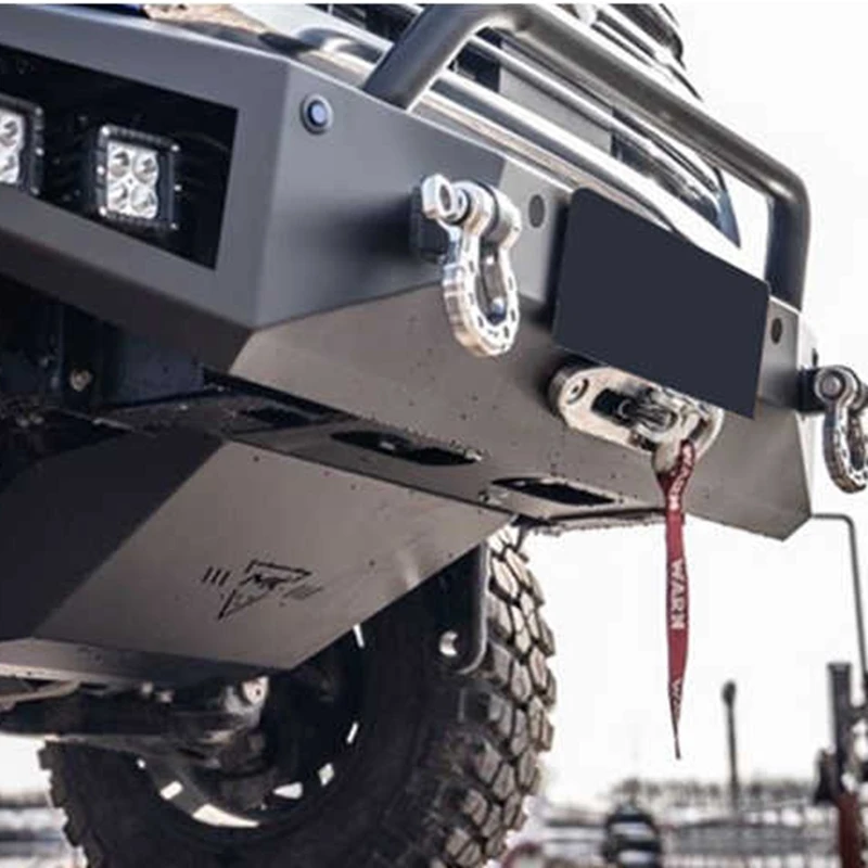 For Great Wall Poer Gwm Poer 2020-2025 Car Competitive Bullbar Bumper With Lamp Automobile Vehicle Modified Parts Accessories