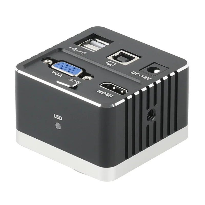 Imagem -06 - Digital Industrial Mouse Medição Microscópio de Vídeo Câmera de Solda u Armazenamento de Disco c Mount Hdmi Vga Usb 1080p 5mp Sony Imx335