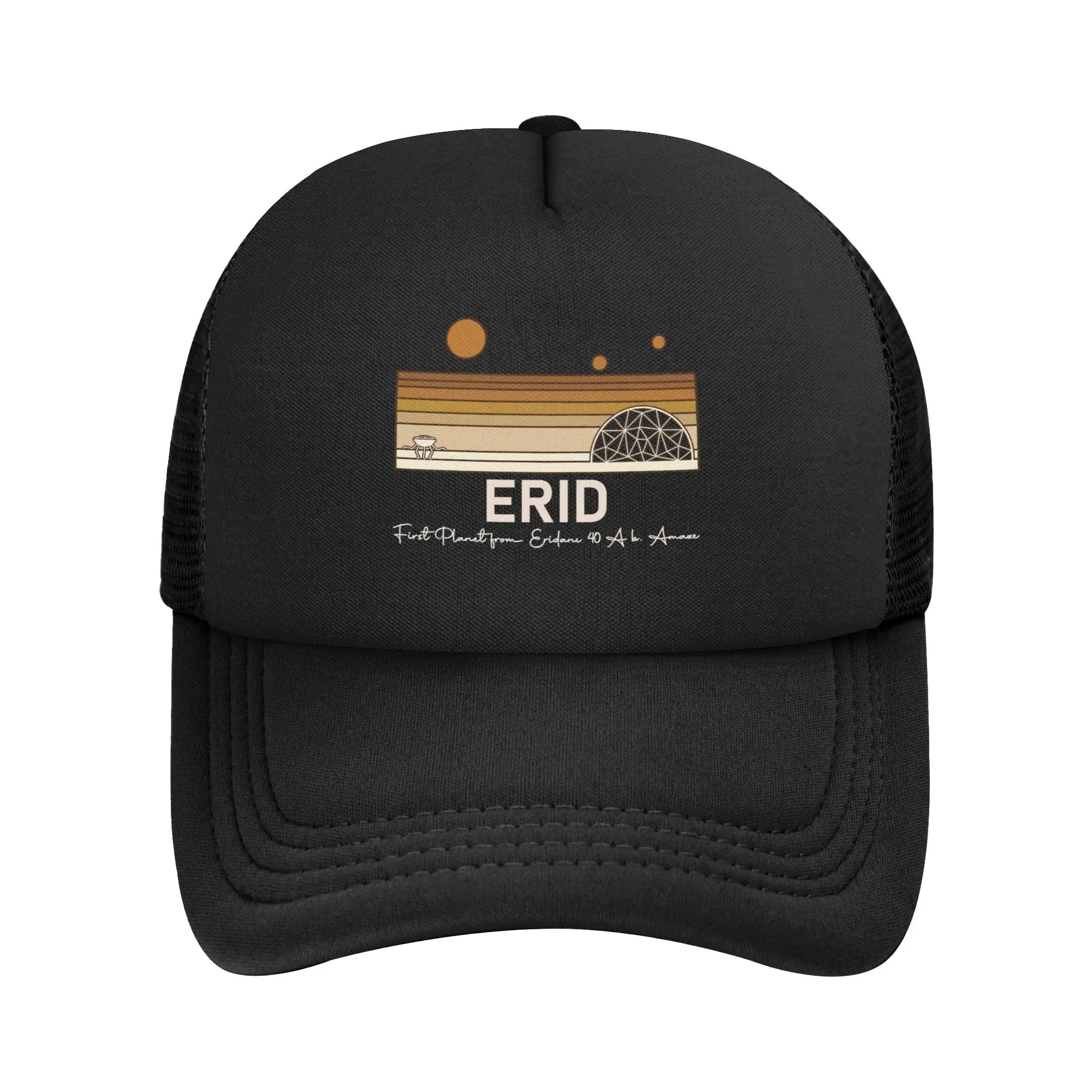 Erid Planet Project Hail Mary Sci-fi Bookish Mesh Baseball Caps Sport Sun Hat Adjustable Polyester Dad Hat Summer Trucker Hats