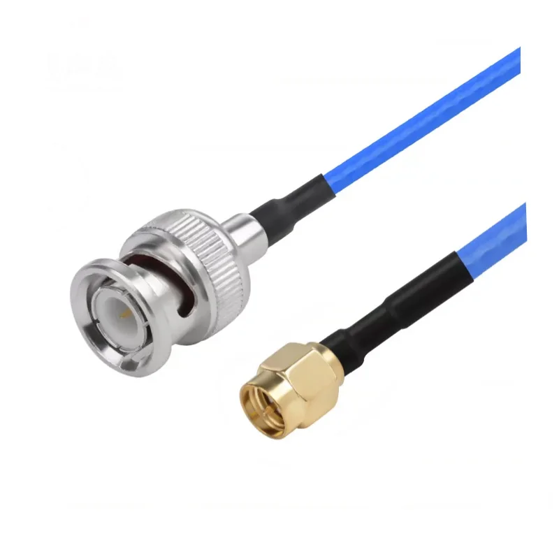 RG402 BNC Male to BNC/ SMA Male Connector 50ohm BNC to SMA Semi-Felxible 0.141 RG402 RF Coaixal Cable High Frequency Test