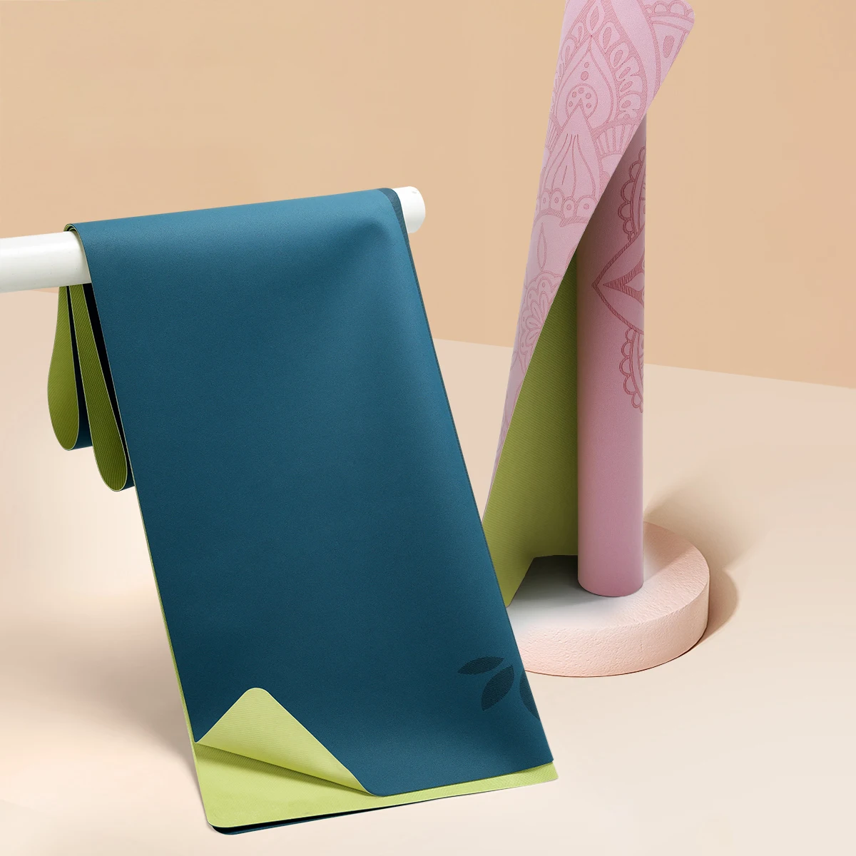 

Экологически чистый коврик для йоги для пилатеса, желтый, белый, красный, черный, серый, розовый, зеленый, синий, натуральный каучук, 4 мм, коврик для йоги из искусственной кожи