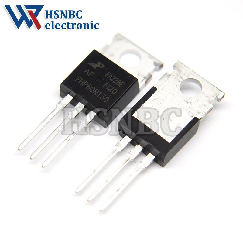 10PCS FHP60R130 60R130 FHP60R130AF TO-220 24A 600V Super Junction Power MOSFET Transistor 100% New Original