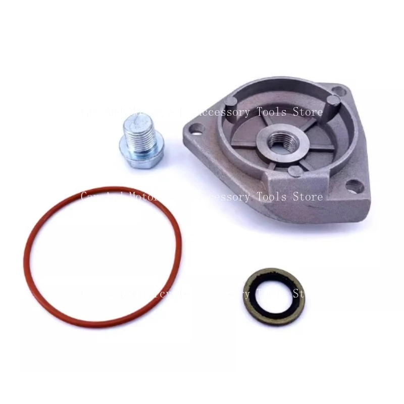 Oil Floor Drain Leak Thread Plate Cover Suitable For GZ150-A HJ125K-3A EN125-3 Cover Spare Parts Sealing Ring and Screws