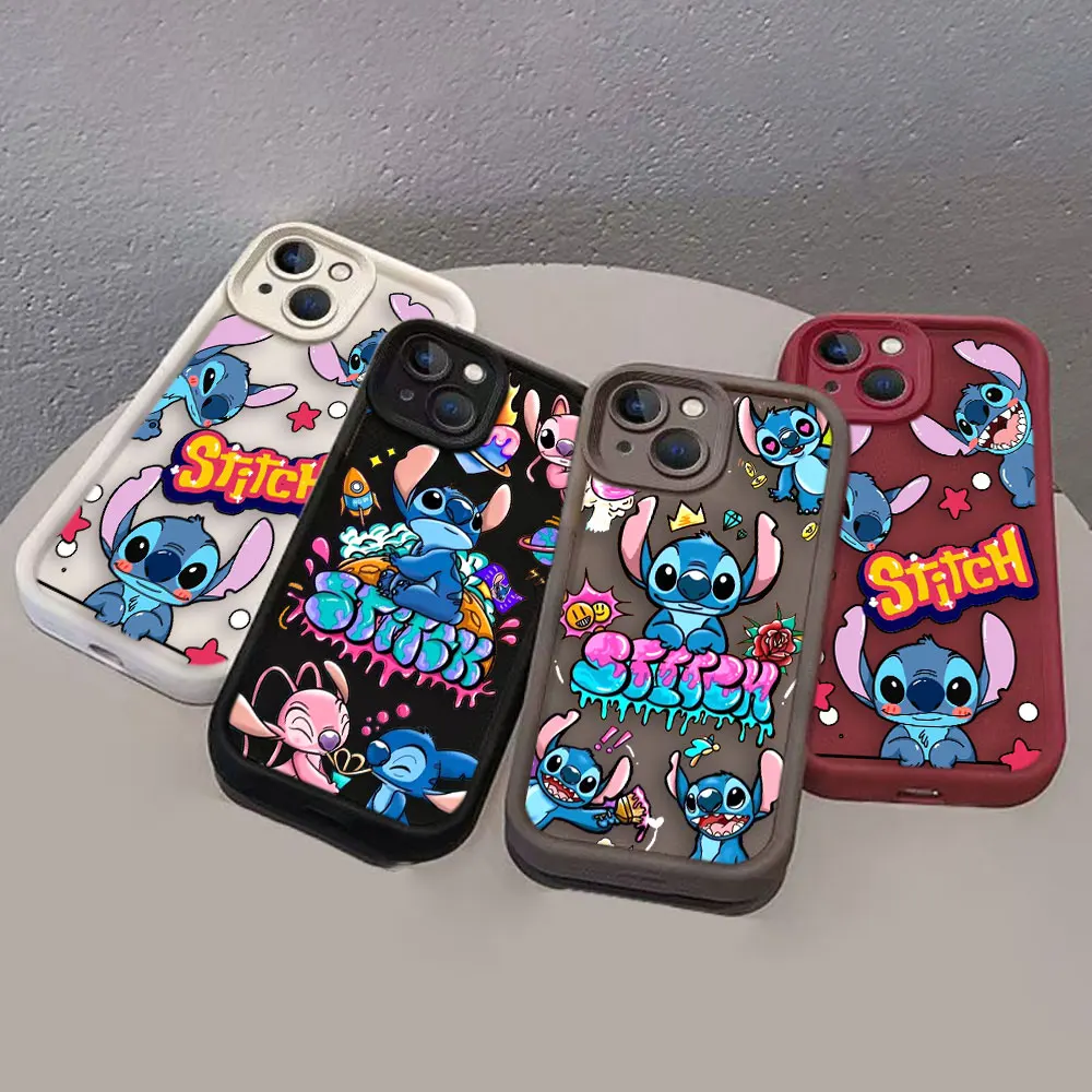 

Disney Baby Angel Lilo Stitch Luxtury Phone Case For Samsung S20 S21 S22 S23 S24 NOTE 20 FE ULTRA PLUS 5G Case Funda Capa Shell