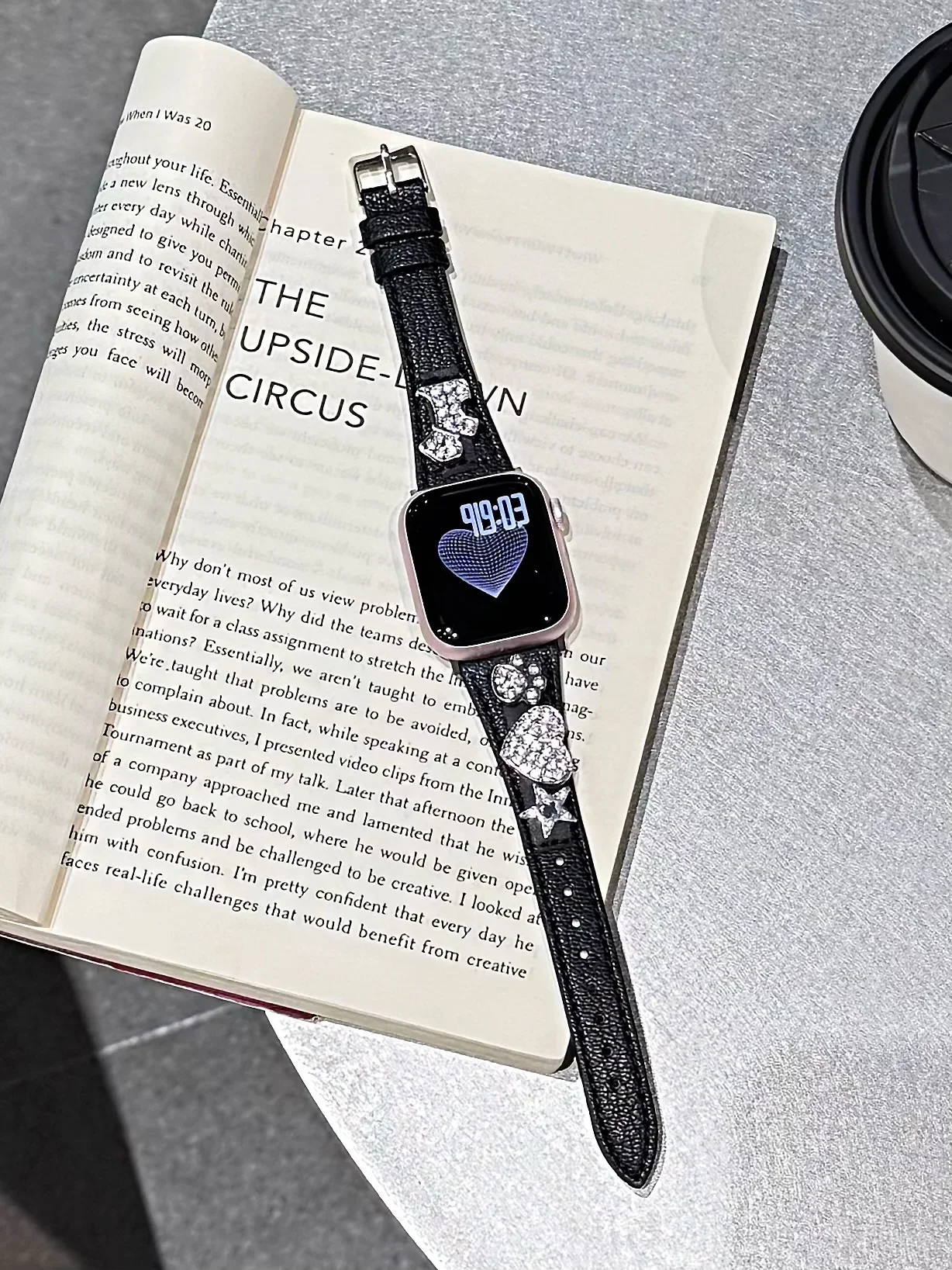 Nice Leather loop For Apple Watch band women 10/9/8/7/6/5/4/3/2/1 SE 38mm 40mm 41mm 42mm 44mm 45mm 46mm 49mm Strap