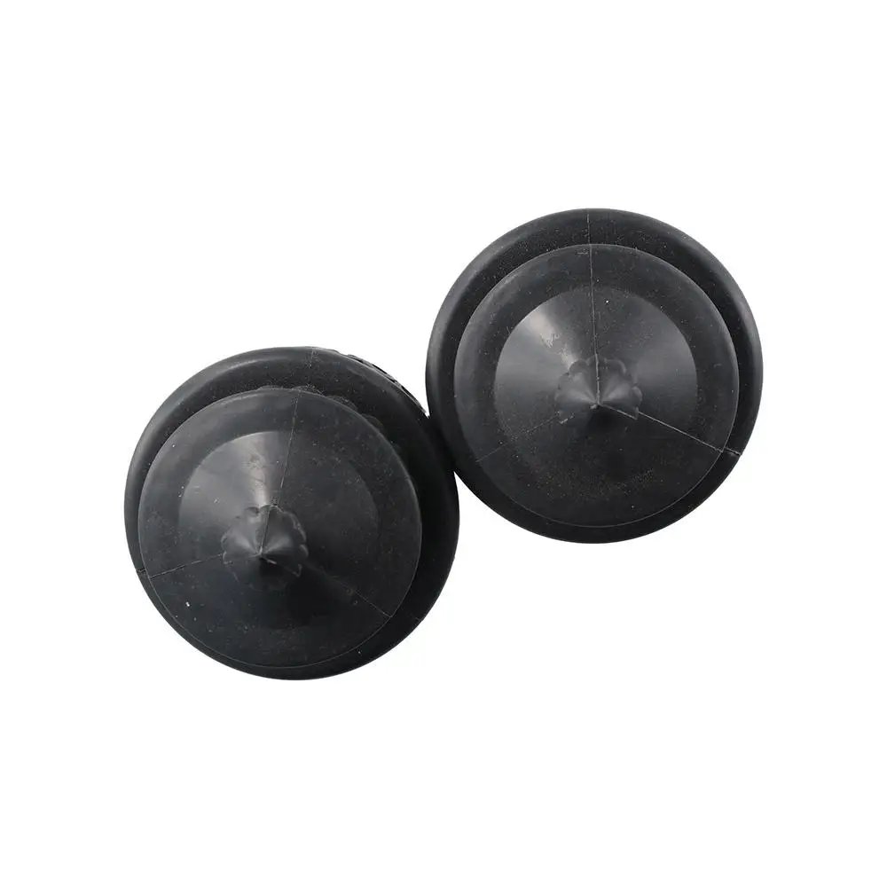 Retro Durable Decorative Plastic Curtain Rod Head Curtain Rod Cap Drapery Rail Ends Curtain Accessories