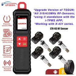 LANCERING X431 i-TPMS Bandenspanning Diagnostische Hulpmiddelen Activeren 315 MHz/433 MHz TPMS Sensor Programmering Leren I-TPMS APP Diagnostische