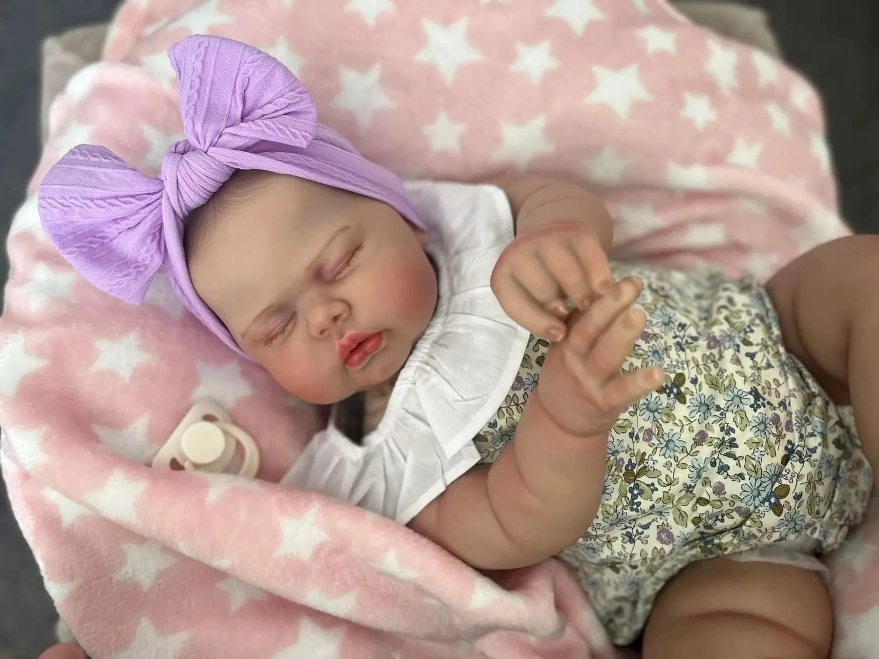 NPK 24 ''المخلل نابض بالحياة تولد من جديد بيبي مع اللوحة اليدوية عالية الجودة ثلاثية الأبعاد الجلد مرئية الأوردة تحصيل الفن دمية هدايا عيد الميلاد