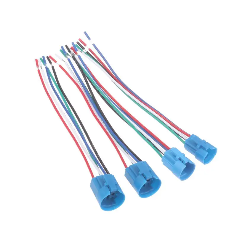 16/19/22/25MM Cable Quick Connectors Electrical Wires Socket Harness LED Light Metal Push Button Switch Connection Assembly