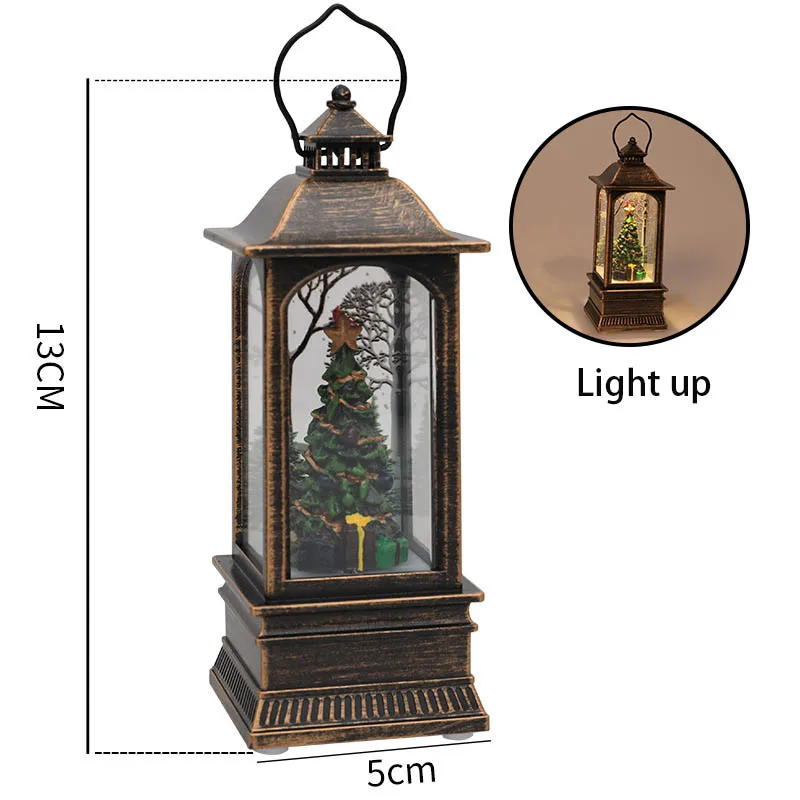 Lâmpada De Vento Interior De Papai Noel, Enfeites De LED, Quarto, Sala De Estar, Árvore De Natal, Luz Noturna, Boneco De Neve, Presente