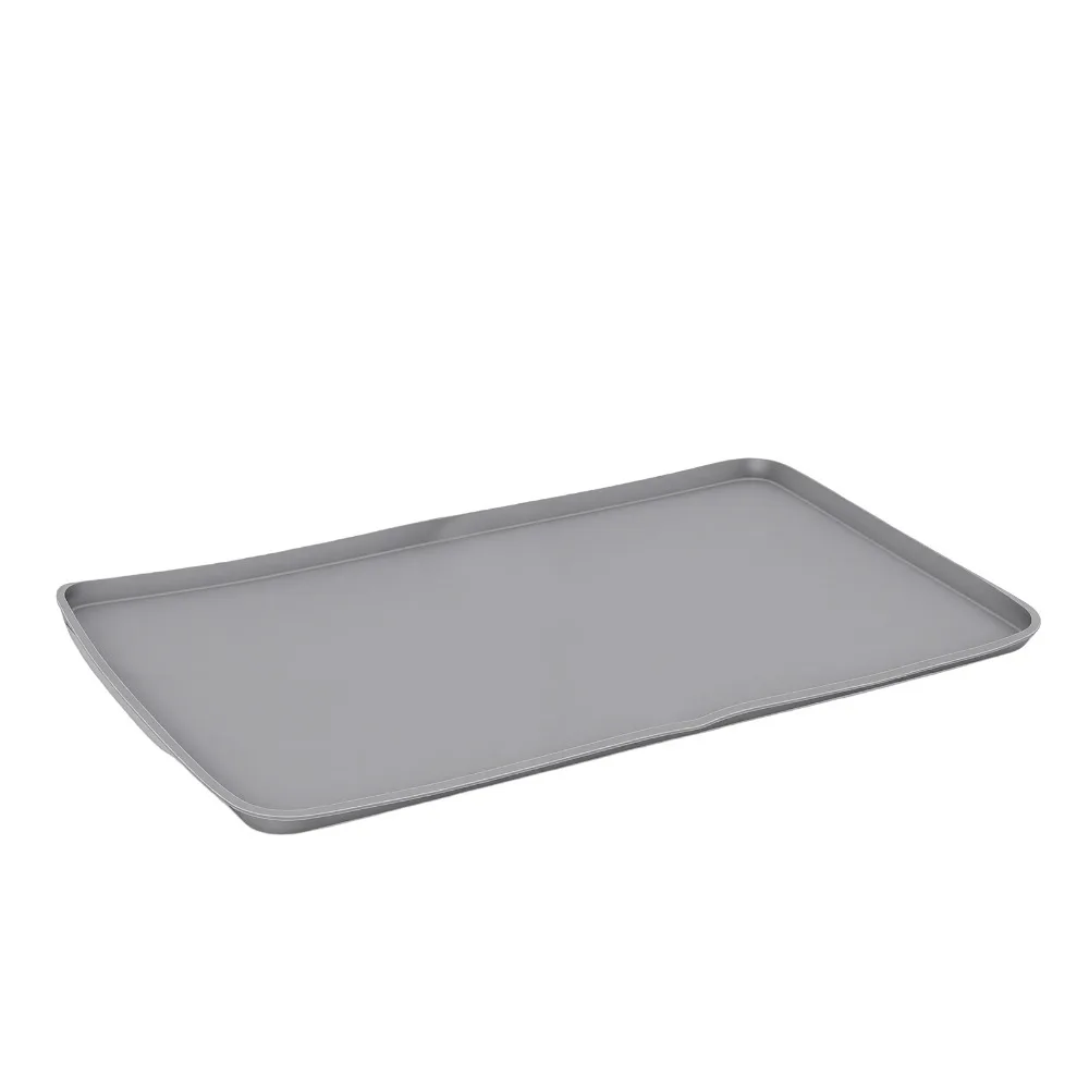 Raised Edge Silicone Coffee Mat Anti-Vibration Noise Reduction Coffee Machine Mat Countertop Protector Heatproof