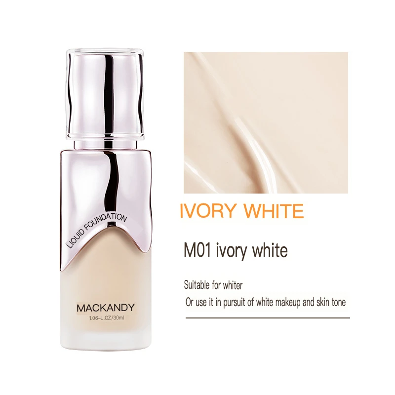 Marco Andy Skin Care Foundation Is A Hydrating, Light, Oil-controlling, Concealing And Waterproof Foundation Cream For Women