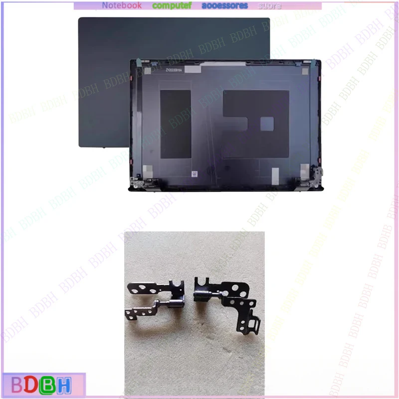 zq Suitable For Expert Book B1408C B1400 CE C P1450C L1400 Laptop LCD Screen Back Top Cover Front Bezel Hinges Blue Metal Parts