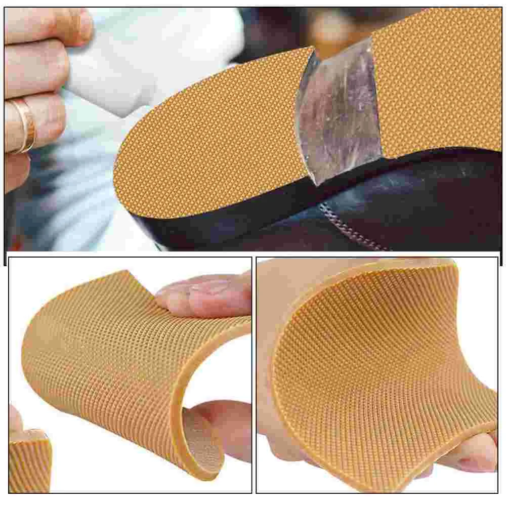 Non-slip and Wear-resistant Heel Sole Sticker Sneaker Shoes Cushions Supplies Sports Adhesive Pad Rubber