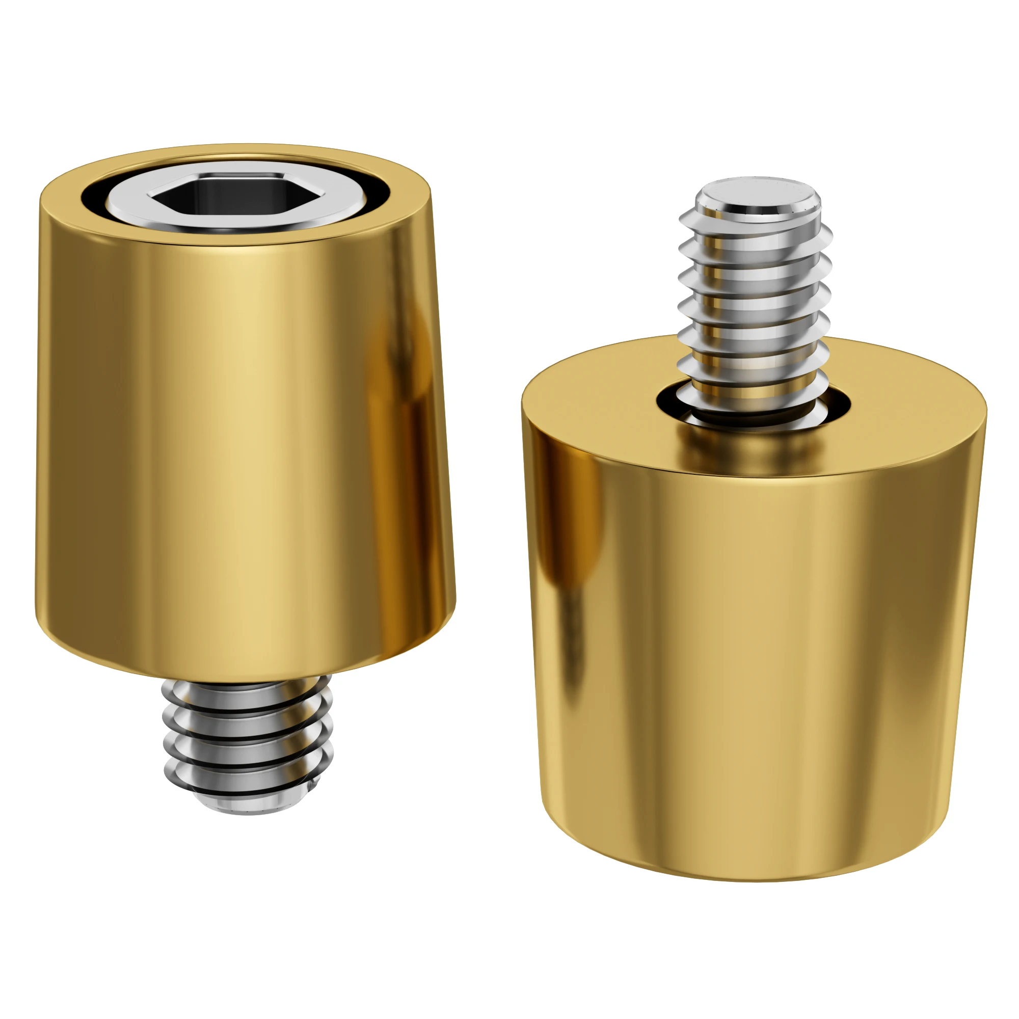 1 زوج M8 النحاس بطارية القطب محول M8 موصل طرفي البطارية النحاس الإيجابية أو السلبية مشابك كابلات البطارية للسيارة