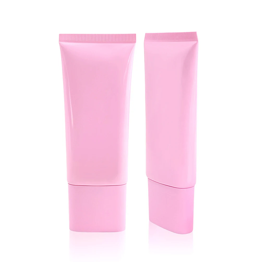 55ml プライベートブランド ホワイトカラー フェイスプライマー カスタムロゴ 保湿 ハイドレーティング ラディアント ブライトニングクリーム 長持ちメイク