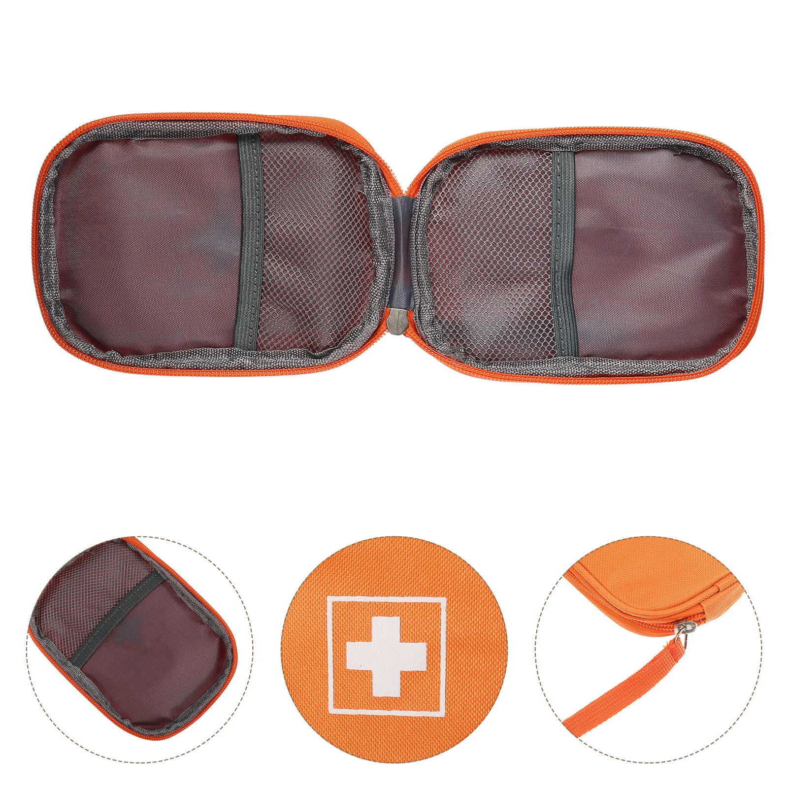 

Travel Medicine Storage Bag Waterproof Organizer for Outdoor Household First Aid Pouch Compact Design First Aid Bag