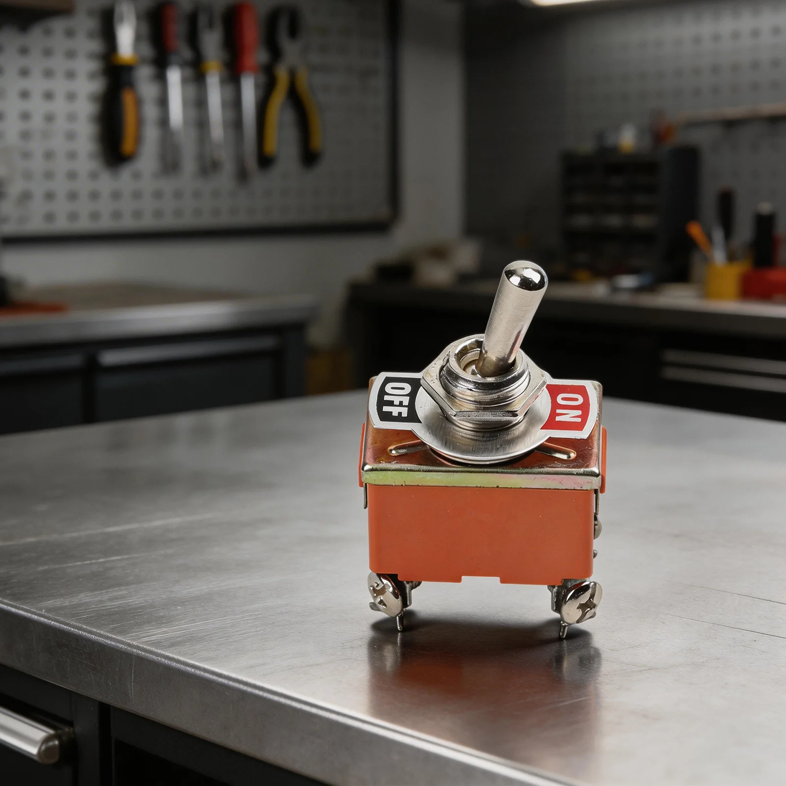 Compact Size For For toggle Switch 3.25 x 2.0 x 5.9 cm with 4-Pin 2-Position Configuration for Device Integration