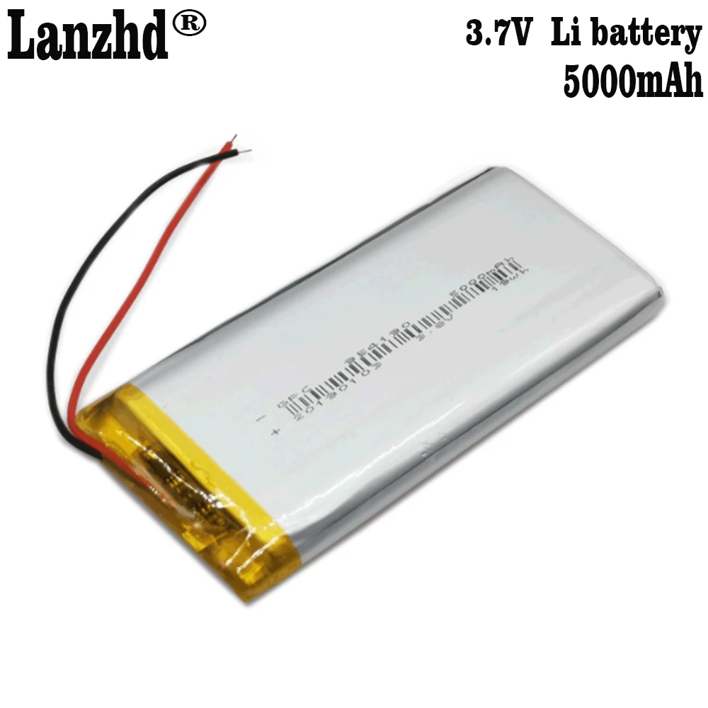 1-10pcs New 3.7V 5000mAh 954190 904090 DIY Cell Battery For Power Bank Bluetooth Speakers Tablet DVD LP954190