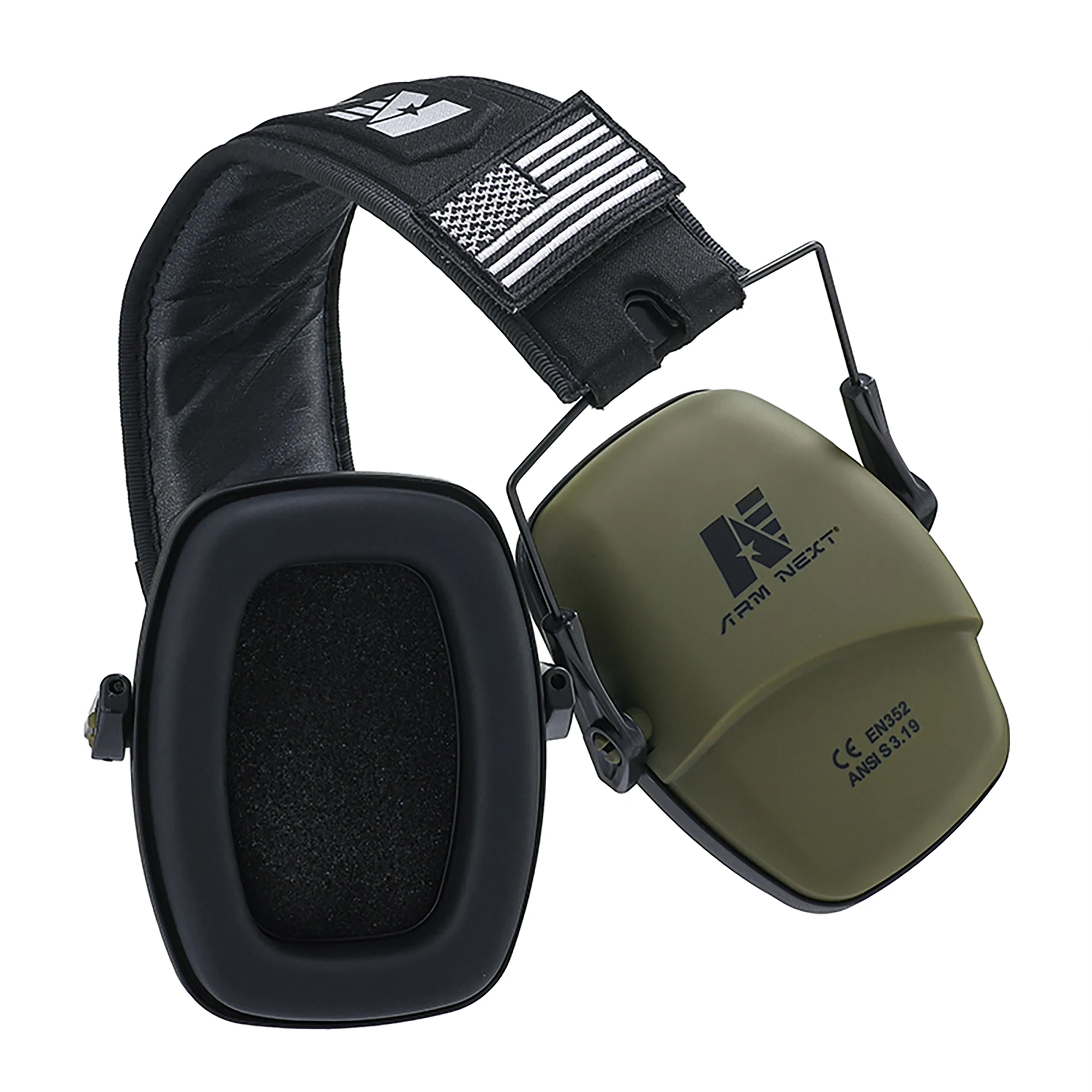 

Woodworking Shooting Range Earmuffs SNR 26dB Noise Reduction Adjustable Headband Hearing Protection Industrial Comfort Seal
