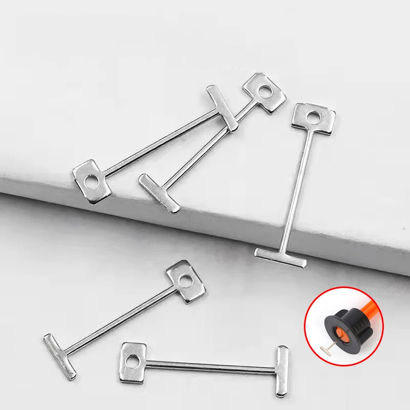 100pcs 0.9/1.5/2.0mm steel needle leveler replaces steel needle leveling device gap tool construction tool.