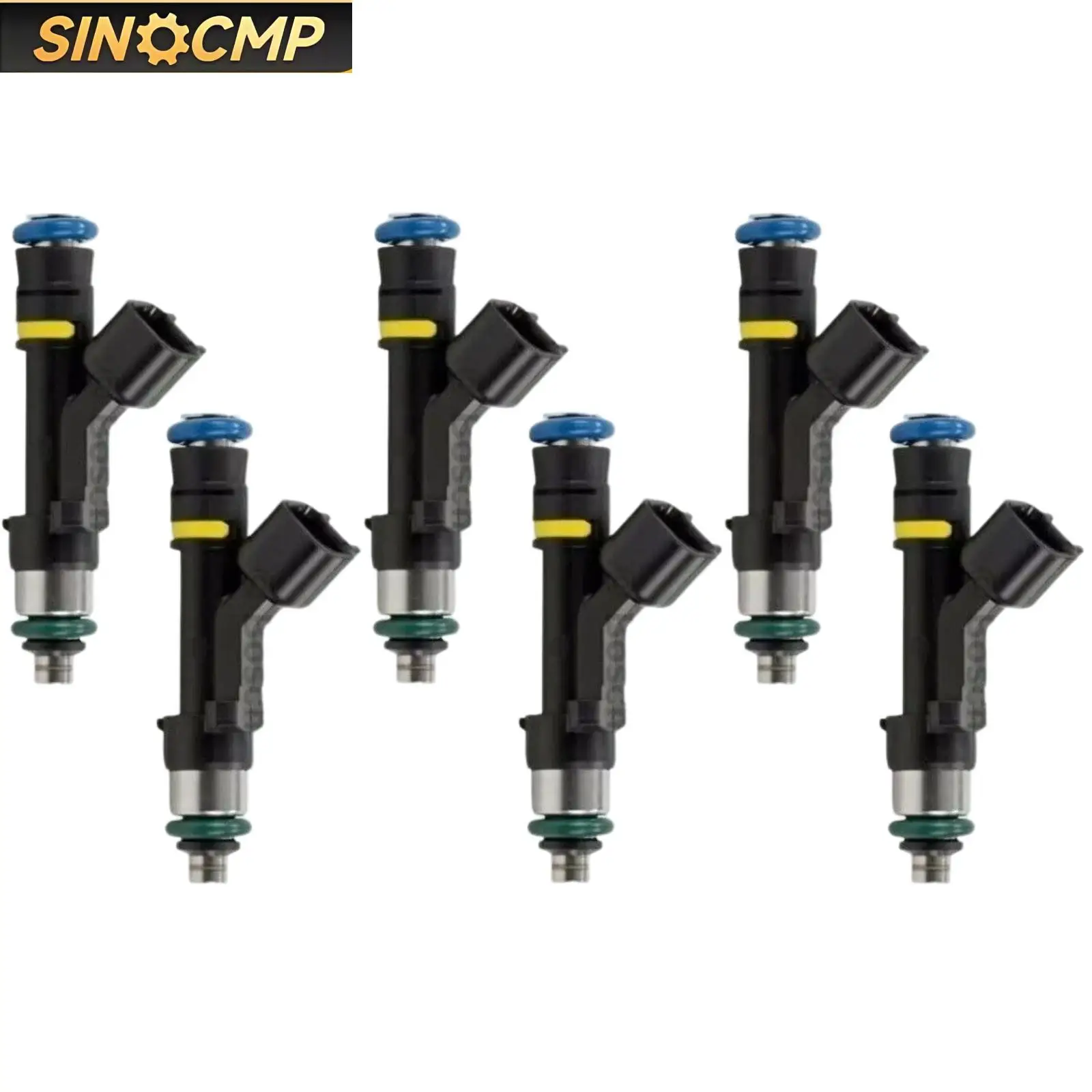04854181 99-04 JEEP TJ Wrangler Grand Cherokee 연료 인젝터 자동차 부품 및 액세서리 6 Pcs 용 연료 인젝터
